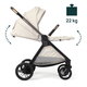 Carucior 3 in 1 Bellagio 2, Amber Glow, 0 luni+, Chicco 825265