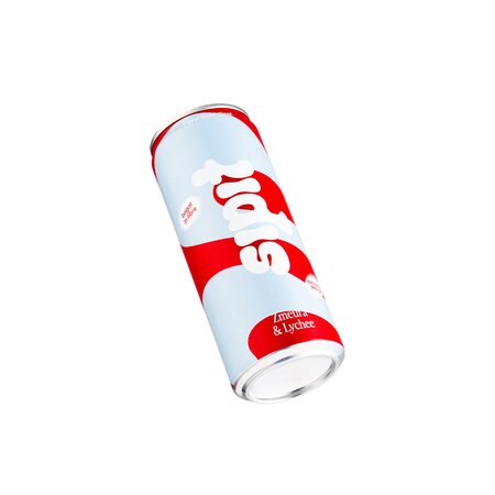 Bautura carbogazoasa cu aroma de zmeura si lichee, 300 ml, Sipit 825251