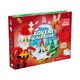 Set de constructie Calendar de Advent, Lumea lui Mos Craciun, 5 ani+, 600 piese, Plus-Plus 825248