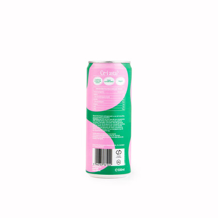 Bautura carbogazoasa cu aroma de pepene si extract de menta, 330 ml, Sipit 825239