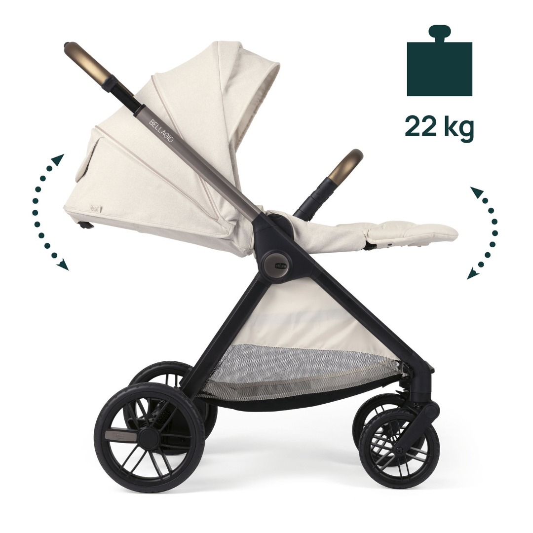 Cărucior Bellagio2 de la naștere până la 22 kg