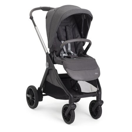 Carucior 3 in 1 Bellagio 2, Black Satin, 0 luni+, Chicco 825295