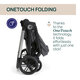 Carucior 3 in 1 Bellagio 2, Black Satin, 0 luni+, Chicco 825292