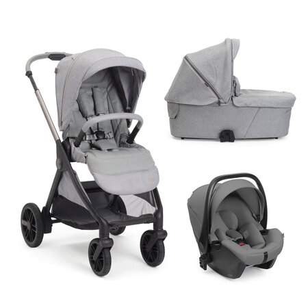 Carucior 3 in 1 Bellagio 2, Lunar Rock, 0 luni+, Chicco 825296