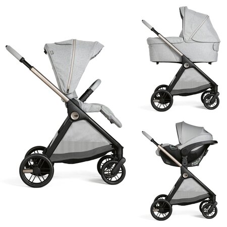 Carucior 3 in 1 Bellagio 2, Lunar Rock, 0 luni+, Chicco