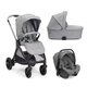 Carucior 3 in 1 Bellagio 2, Lunar Rock, 0 luni+, Chicco 825296