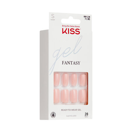 Unghii false cu aspect de gel Gel Fantasy, Midnight Snacks, 1 set, Kiss 825334