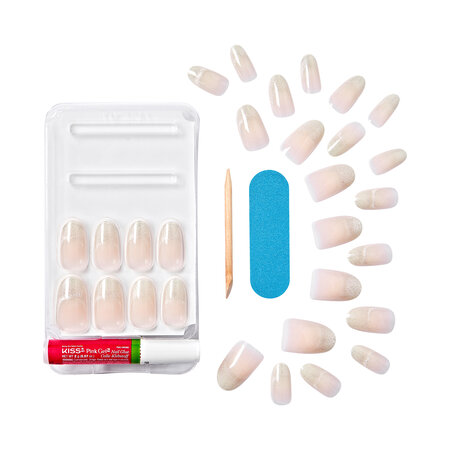 Unghii false Gel Fantasy Magnetic, ChimeSplash, 1 set, Kiss 825338