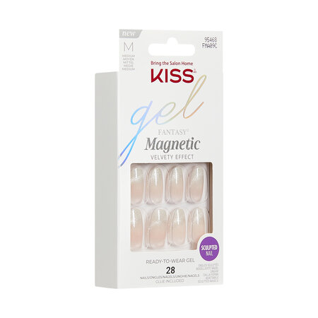 Unghii false Gel Fantasy Magnetic, ChimeSplash, 1 set, Kiss 825340