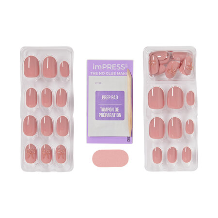 Unghii false autoadezive imPRESS, Close to You, 1 set, Kiss 825353