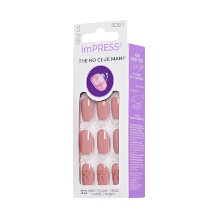 Unghii false autoadezive imPRESS, Close to You, 1 set, Kiss 825358