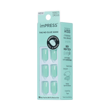 Unghii false autoadezive imPRESS, Get Closer, 1 set, kiss 825401