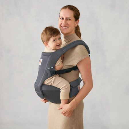 Marsupiu Alta Hip, 4 luni - 4 ani, Graphite Grey, Ergobaby 825896