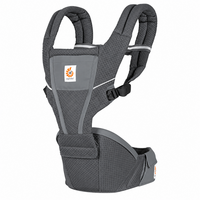 Marsupiu Alta Hip, 4 luni - 4 ani, Graphite Grey, Ergobaby