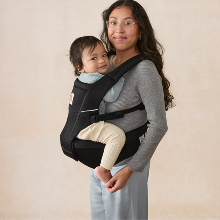 Marsupiu Alta Hip, 4 luni - 4 ani, Onyx Black, Ergobaby 825910