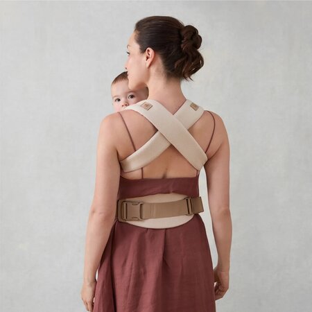 Marsupiu Omni Lite Mesh, 3-16 kg, Natural Linen, Ergobaby 825918