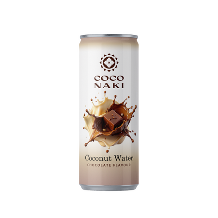 Apa de nuca de cocos cu cacao, 320 ml, Coconaki