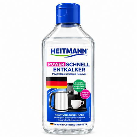 Decalcificator Power cu actiune rapida, 250 ml, Heitmann