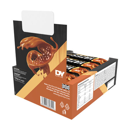 Baton proteic Yates, Caramel Sarat, 60 g, DY Nutrition 826166