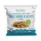 Chipsuri proteice din fasole Fava cu ierburi dulci si masline, 50 g, Greenergy 826170