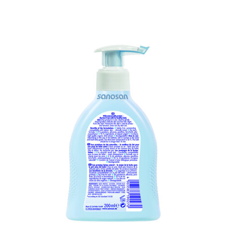 Sampon si spumant Baby, 200 ml, Sanosan Baby 794584