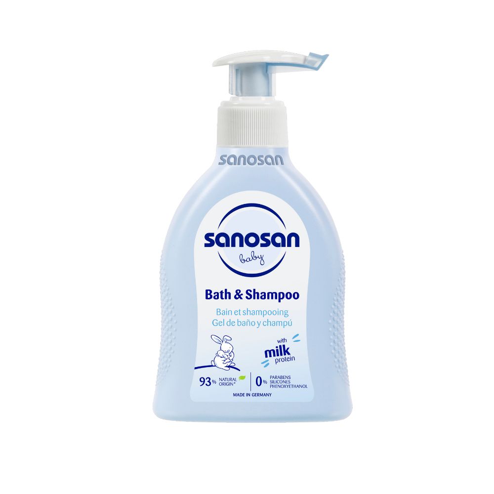 Sampon si spumant Baby, 200 ml, Sanosan