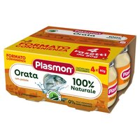 Piure omogenizat de dorada cu cartofi, 6 luni+, 4 x 80 g, Plasmon