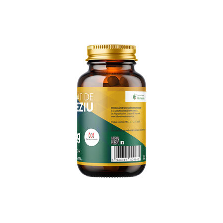 Bisglicinat de magneziu Forte, 1500 mg, 90 comprimate filmate, Laboratoarele Remedia 826834