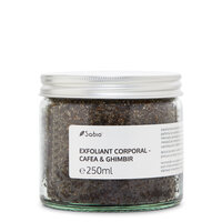 Exfoliant corporal – cafea & ghimbir, 250 ml, Sabio
