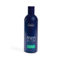 Sampon si gel de dus men 2 in 1, 300 ml, Ziaja