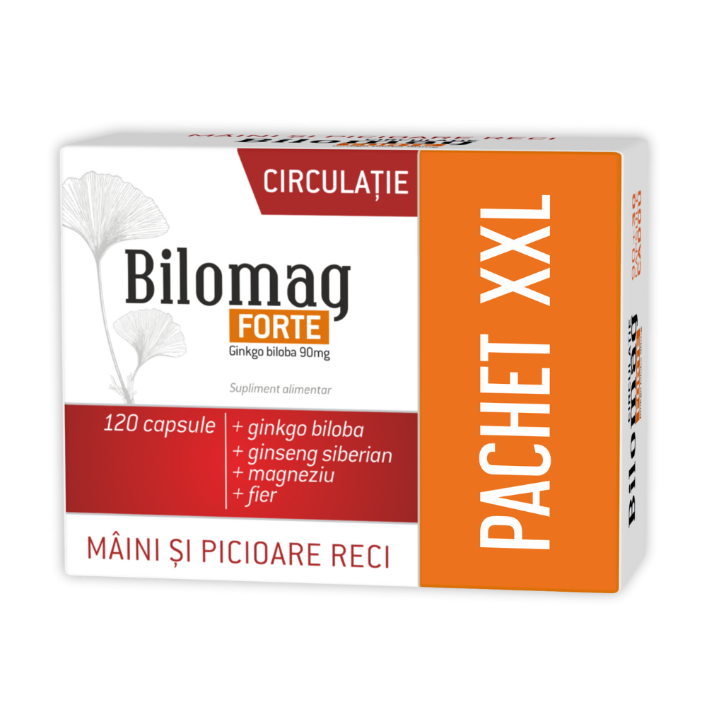 Bilomag Forte Circulatie, 120 capsule, Zdrovit