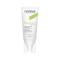 Fluid matifiant protector cu SPF 50+ Exfoliac, 40 ml, Noreva