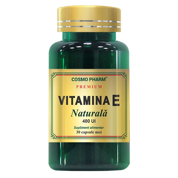 Vitamina E Naturala, 30 capsule, Cosmopharm