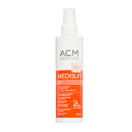 Spray pentru protectie solara cu SPF 50+ Medisun, 200 ml, ACM