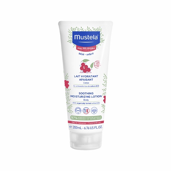 Lotiune hidratanta calmanta pentru piele sensibila, +0 luni, 200ml, Mustela