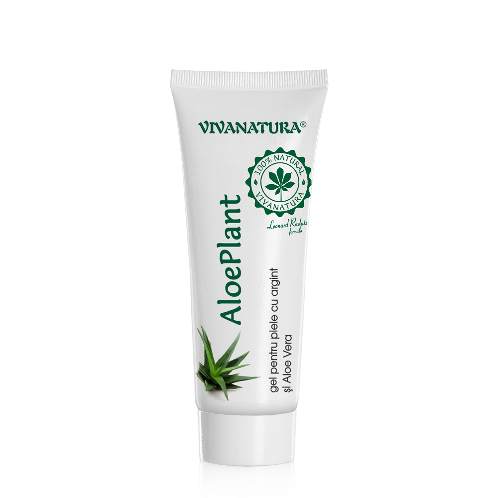 Gel cu argint coloidal si Aloe Vera, 20 ml, Vivanatura