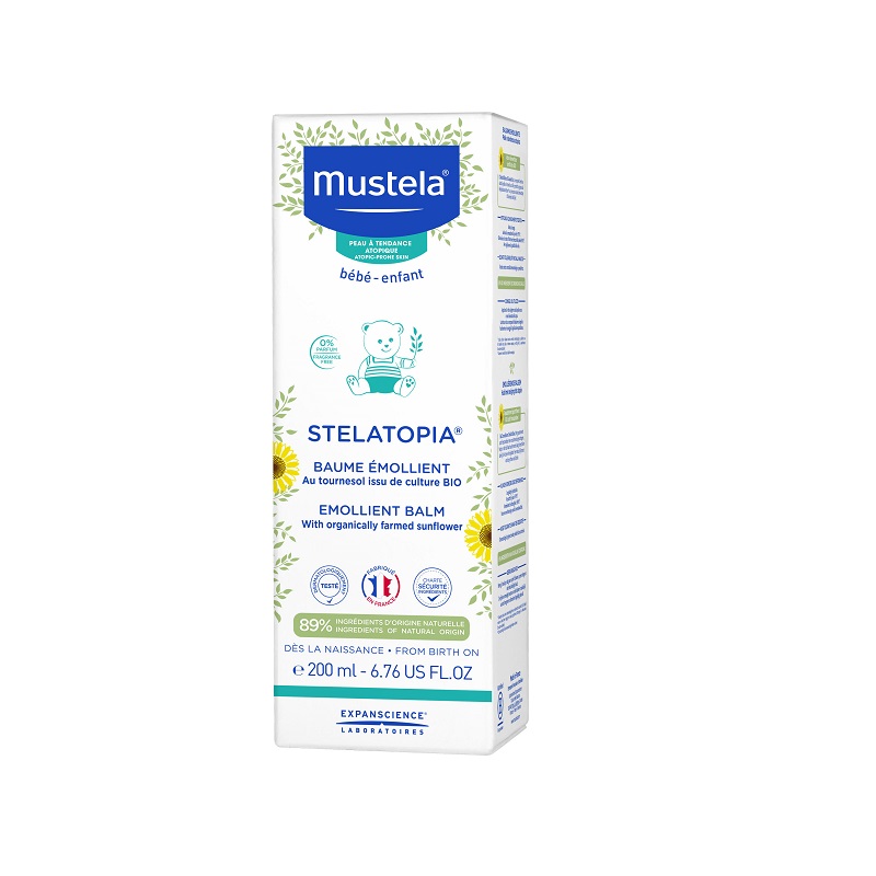 Balsam emolient Stelatopia, 200 ml, Mustela