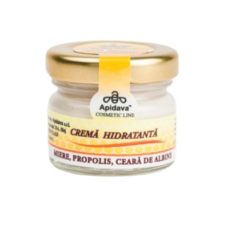 Crema hidratanta cu miere, propolis si ceara de albine, 30ml, Apidava