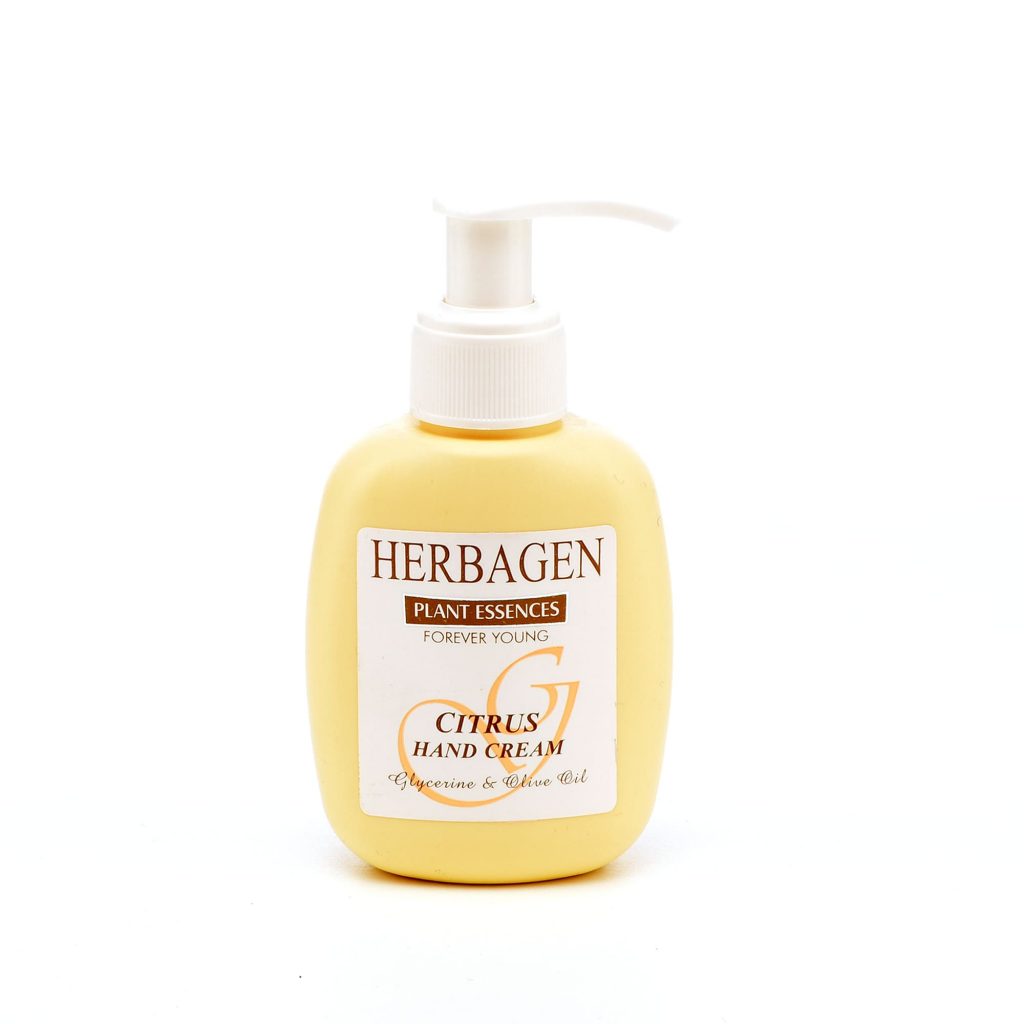 Crema de maini cu citrice, glicerina si ulei de masline, 100 g, Herbagen