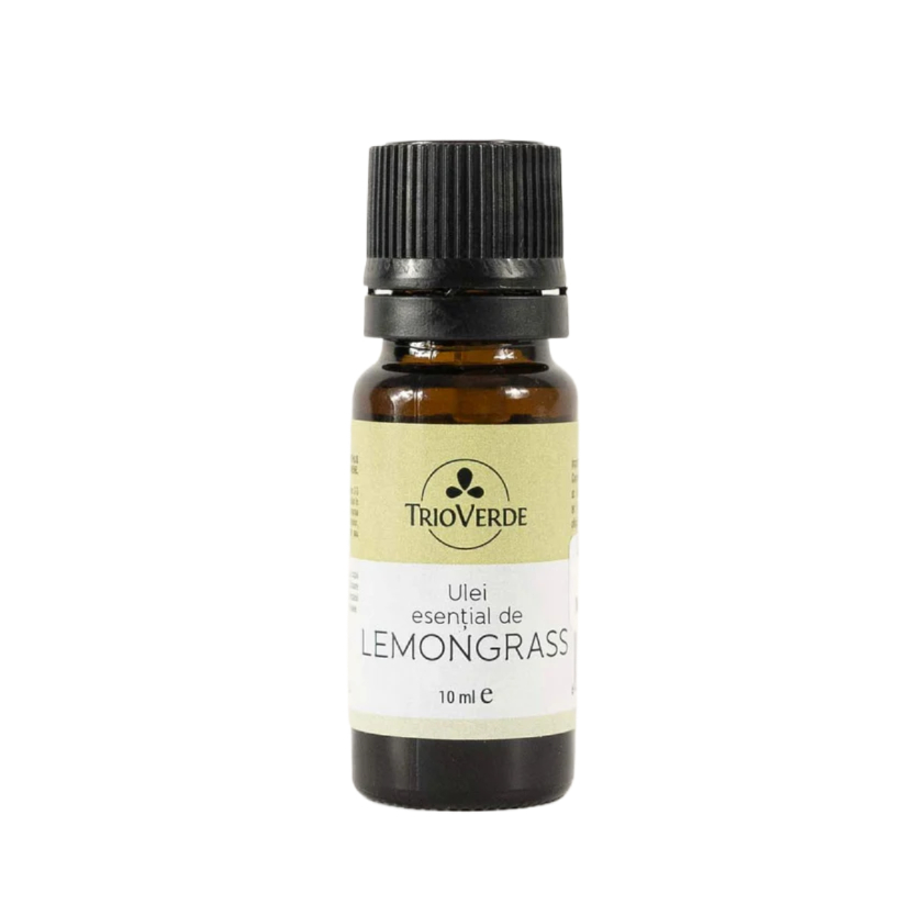 Ulei esential de Lemongrass, 10 ml, Trio Verde