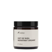 Unt de shea nerafinat 100% pur, 120 ml, Sabio