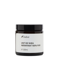 Unt de shea nerafinat 100% pur, 120 ml, Sabio
