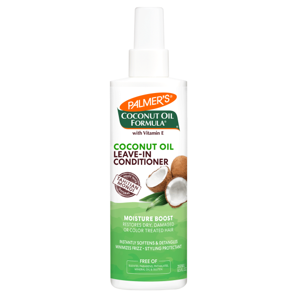 Balsam Leave-In cu Ulei de Cocos, Ulei de Monoi si Aminoacizi din Proteine, 250 ml, Palmer's