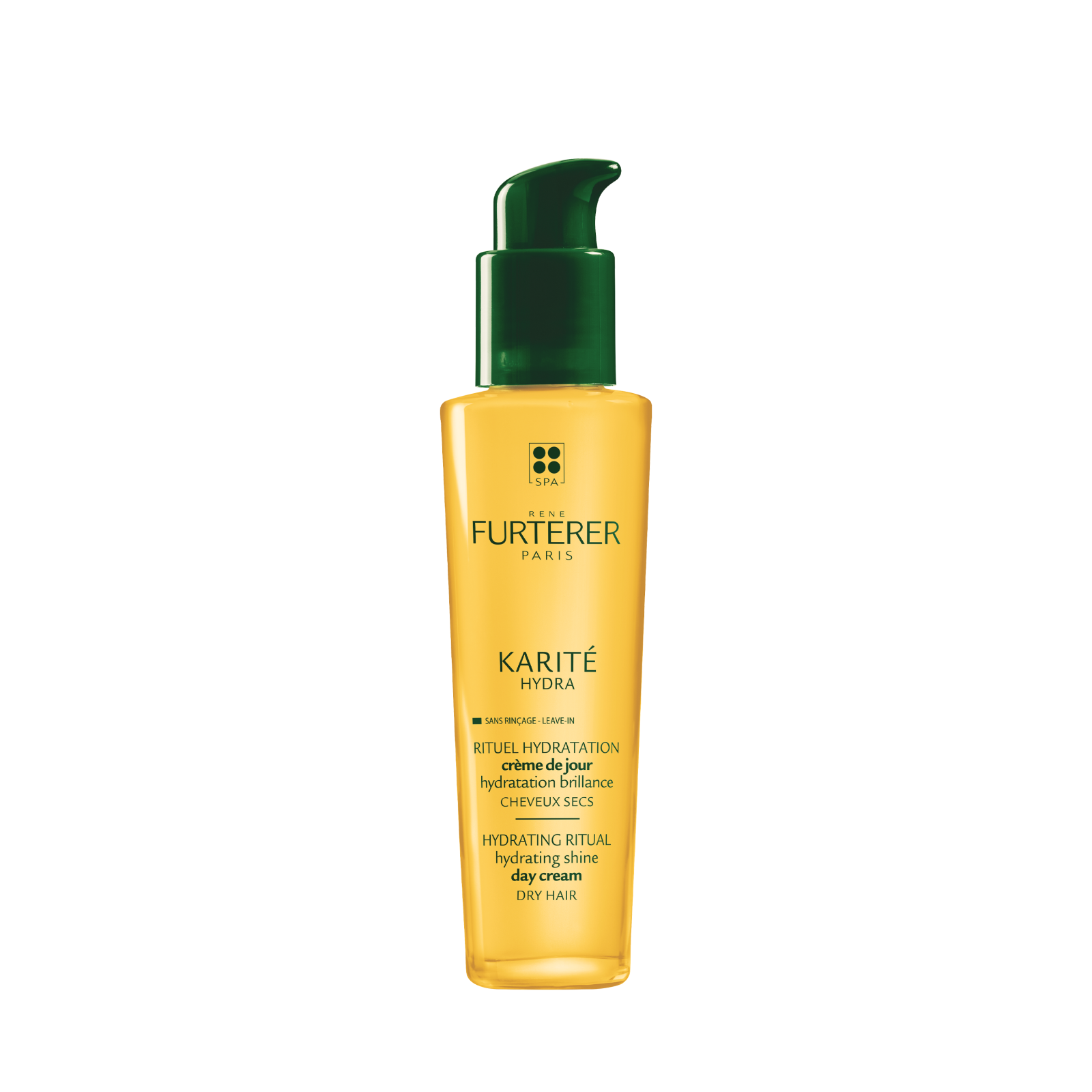 Crema hidratanta leave-in pentru par uscat Karite Hydra, 100 ml, Rene Furterer