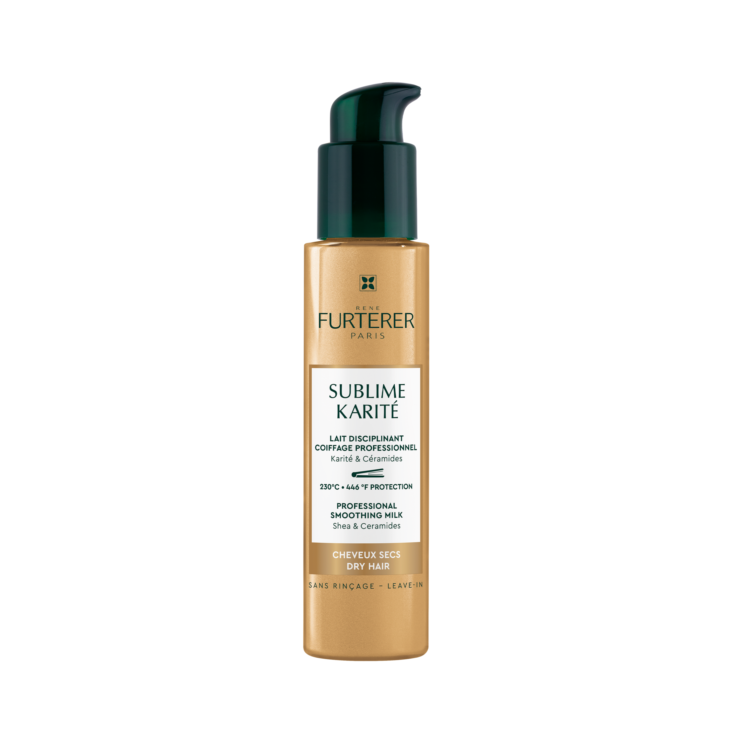 Crema hidratanta leave-in pentru par uscat Sublime Karite, 100 ml, Rene Furterer