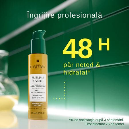 Crema hidratanta leave-in pentru par uscat Sublime Karite, 100 ml, Rene Furterer 687551