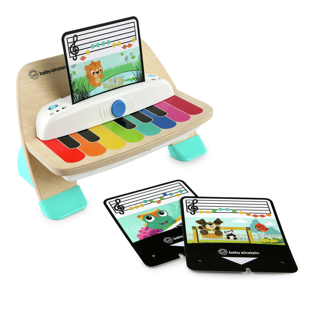 Jucarie muzicala de lemn Hape Magic Touch Piano, +12 luni, Baby Einstein