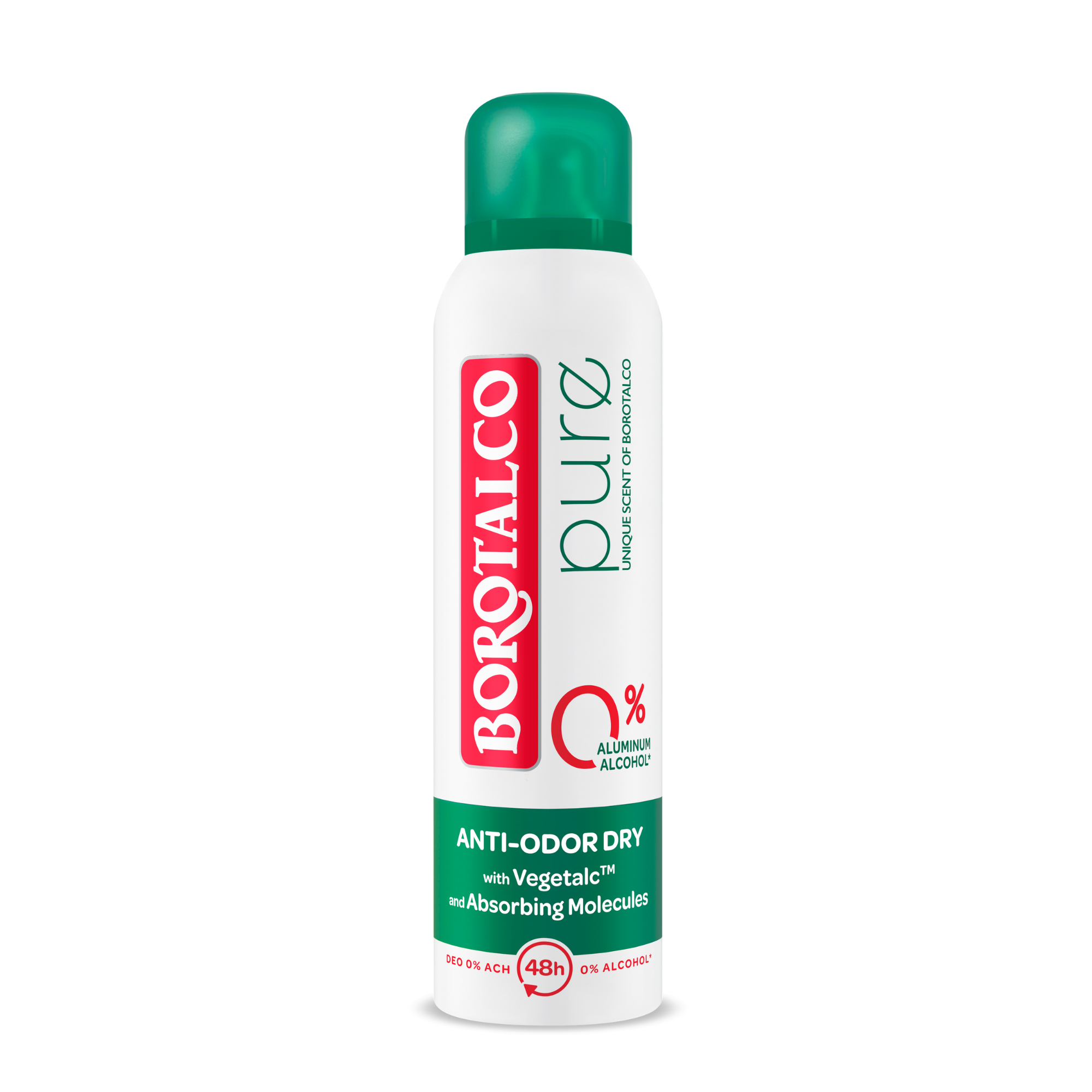 Deodorant spray Pure, 150 ml, Borotalco