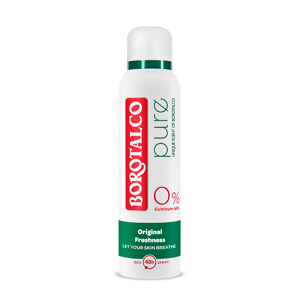 Deodorant spray Pure, 150 ml, Borotalco