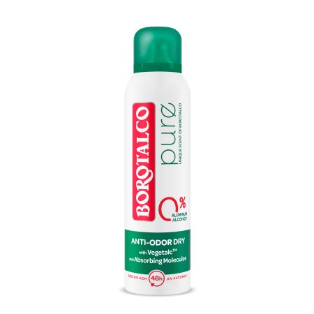Deodorant spray Pure, 150 ml, Borotalco